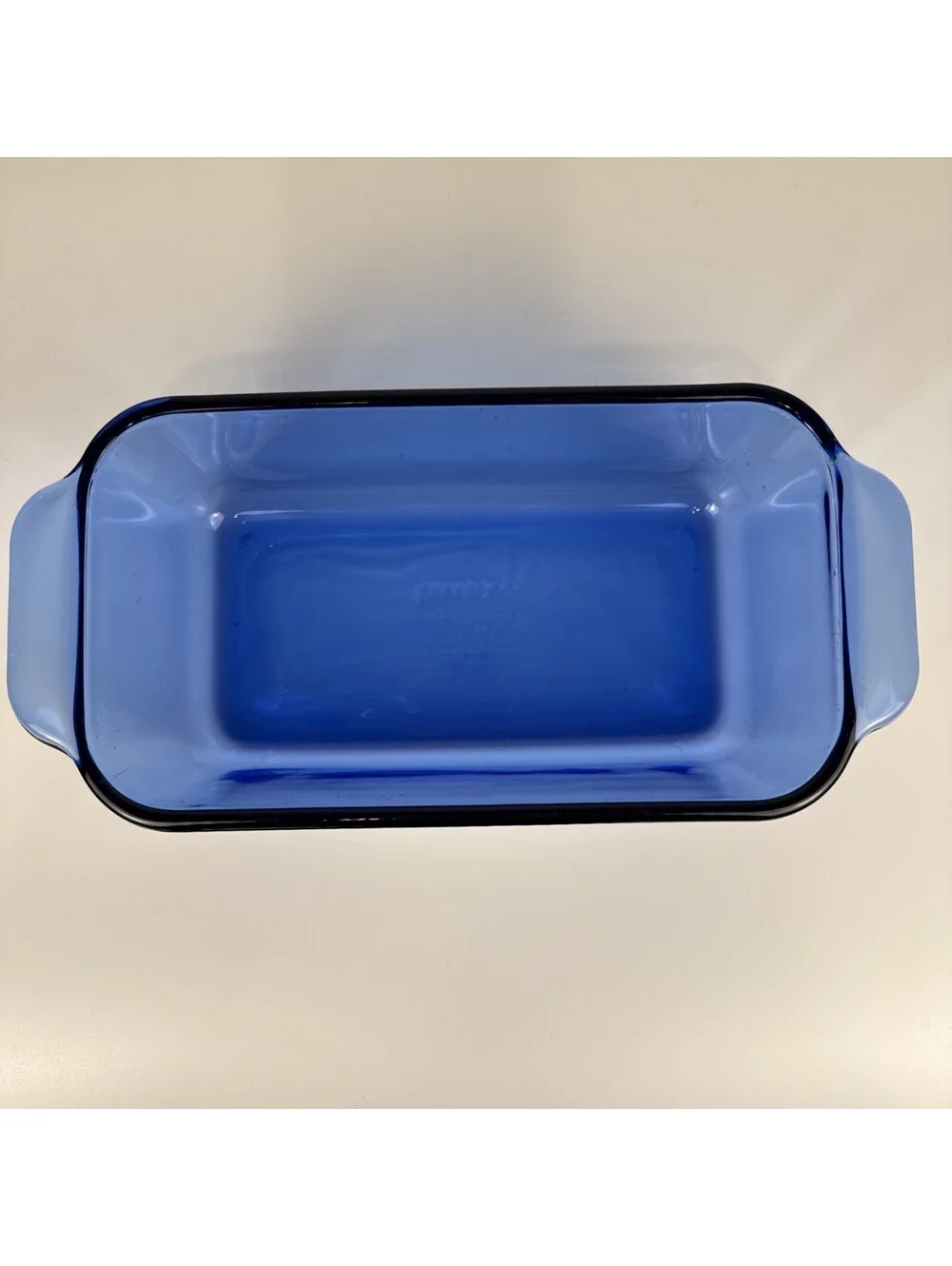 Pyrex Cobalt Blue Glass Baking Dish – A‑15‑C 1.5Qt Rectangular Casserole Pan USA